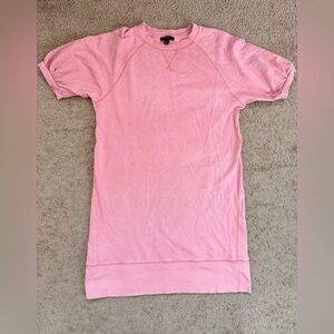 J. Crew Pink Midi Dress